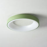 Modern Round Keno LED Ceiling Light Flush Mount Acrylic Fixture for Bedroom and Hallway