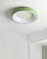 Modern Round Keno LED Ceiling Light Flush Mount Acrylic Fixture for Bedroom and Hallway