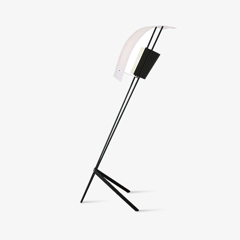 Modern Kite LED Floor Lamp Sculptural Reading Light for Living Room and Bedroom