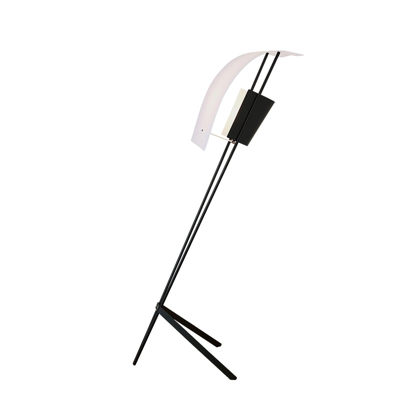 Modern Kite LED Floor Lamp Sculptural Reading Light for Living Room and Bedroom