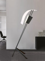 Modern Kite LED Floor Lamp Sculptural Reading Light for Living Room and Bedroom