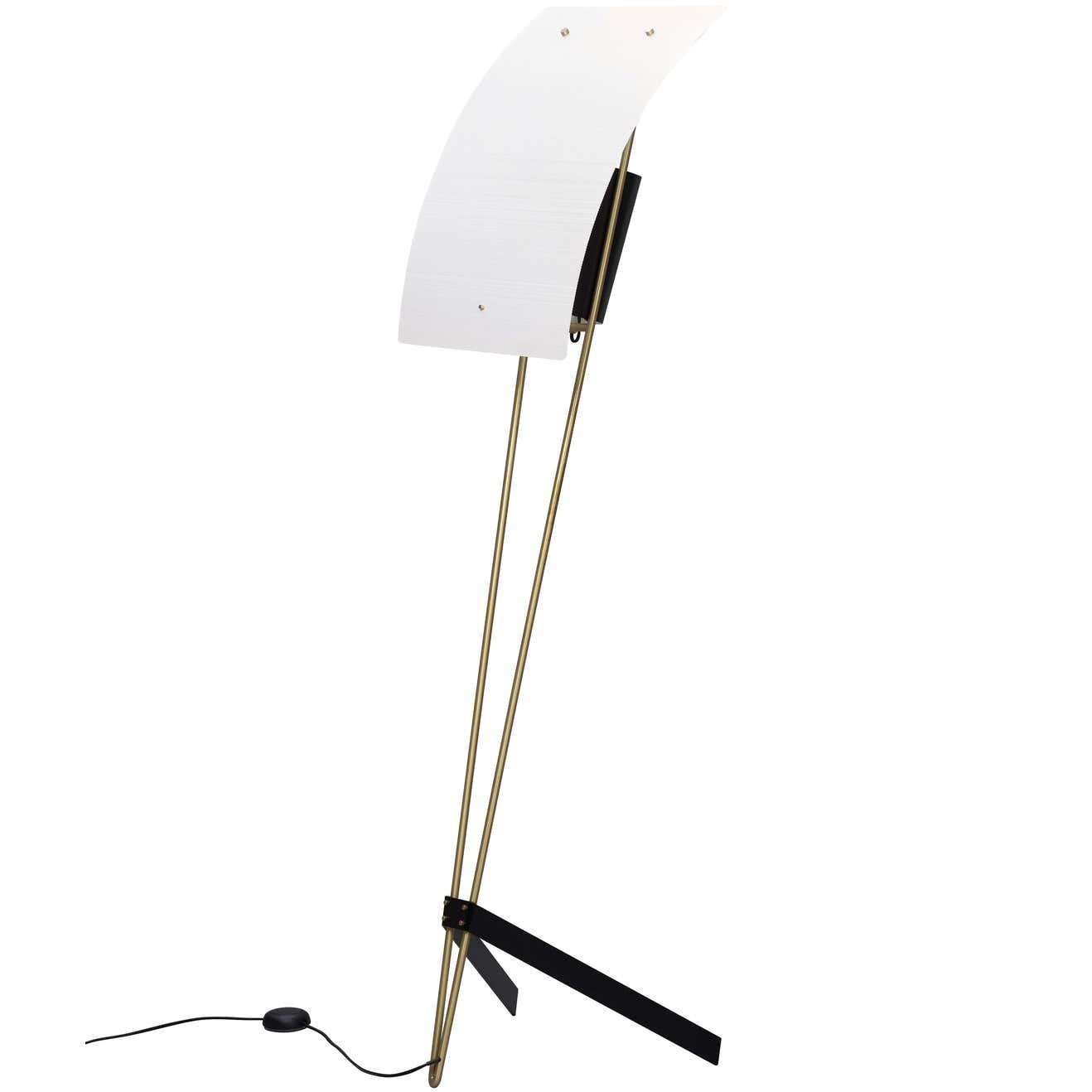 Modern Kite LED Floor Lamp Sculptural Reading Light for Living Room and Bedroom
