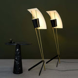 Modern Kite LED Floor Lamp Sculptural Reading Light for Living Room and Bedroom