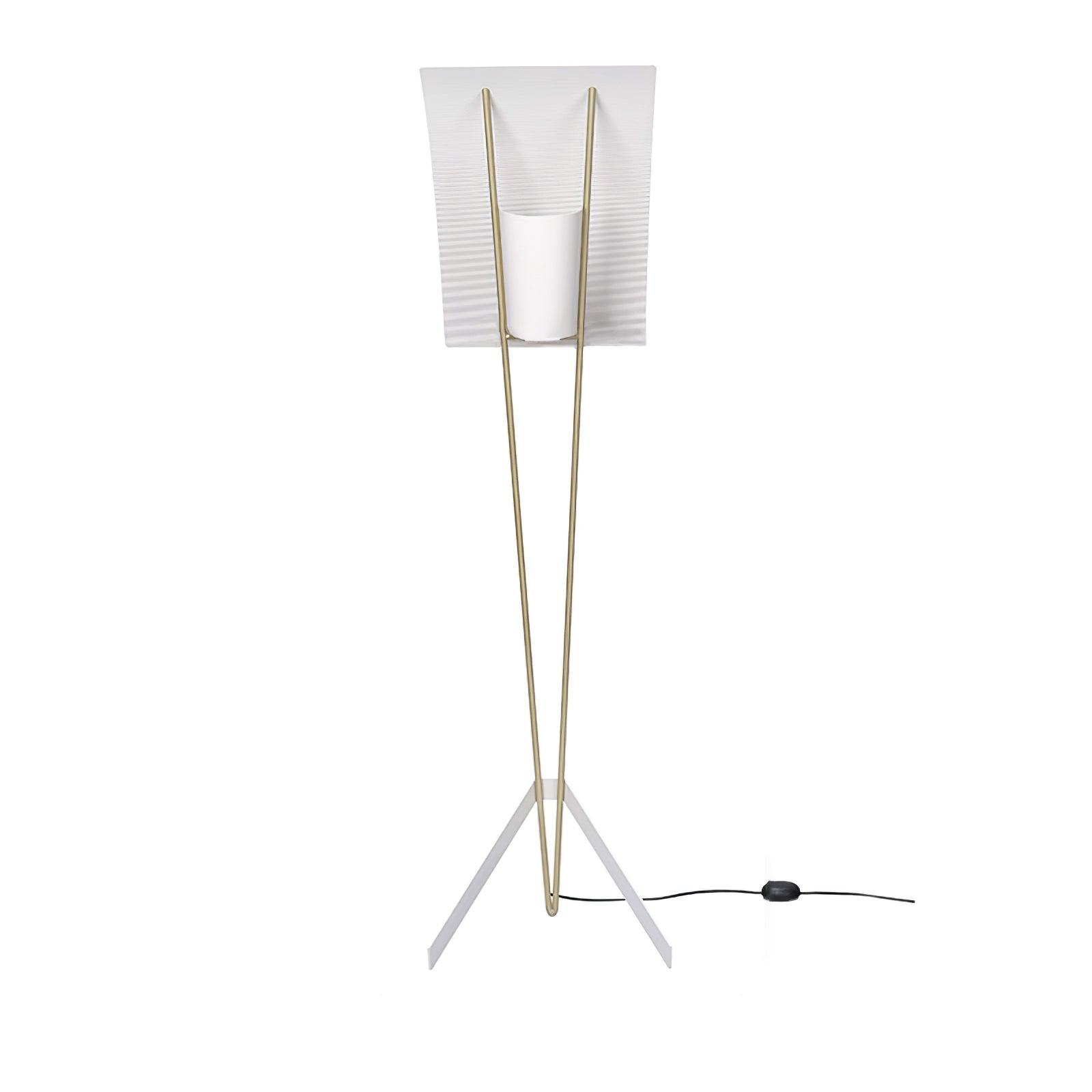 Modern Kite LED Floor Lamp Sculptural Reading Light for Living Room and Bedroom