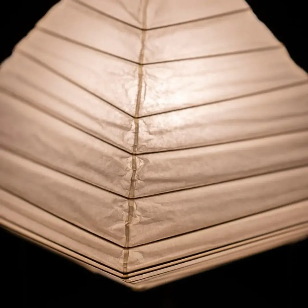 Minimalist Japanese Style Rice Paper Desk Lamp with Wabi Sabi Aesthetic for Modern Interior Decor