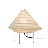 Minimalist Japanese Style Rice Paper Desk Lamp with Wabi Sabi Aesthetic for Modern Interior Decor