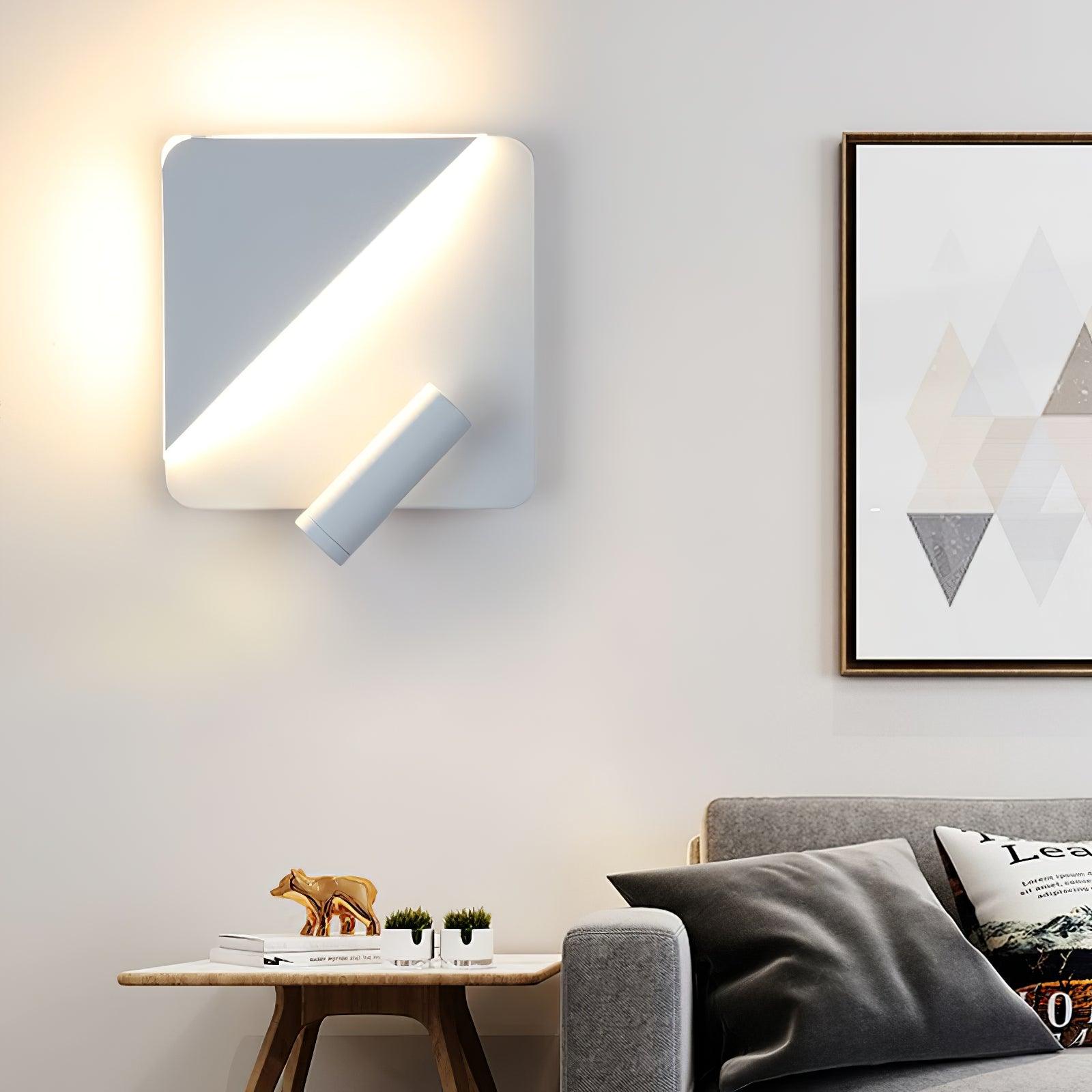 Kneeland Modern Rotatable LED Wall Sconce Lamp for Bedroom and Hallway Lighting