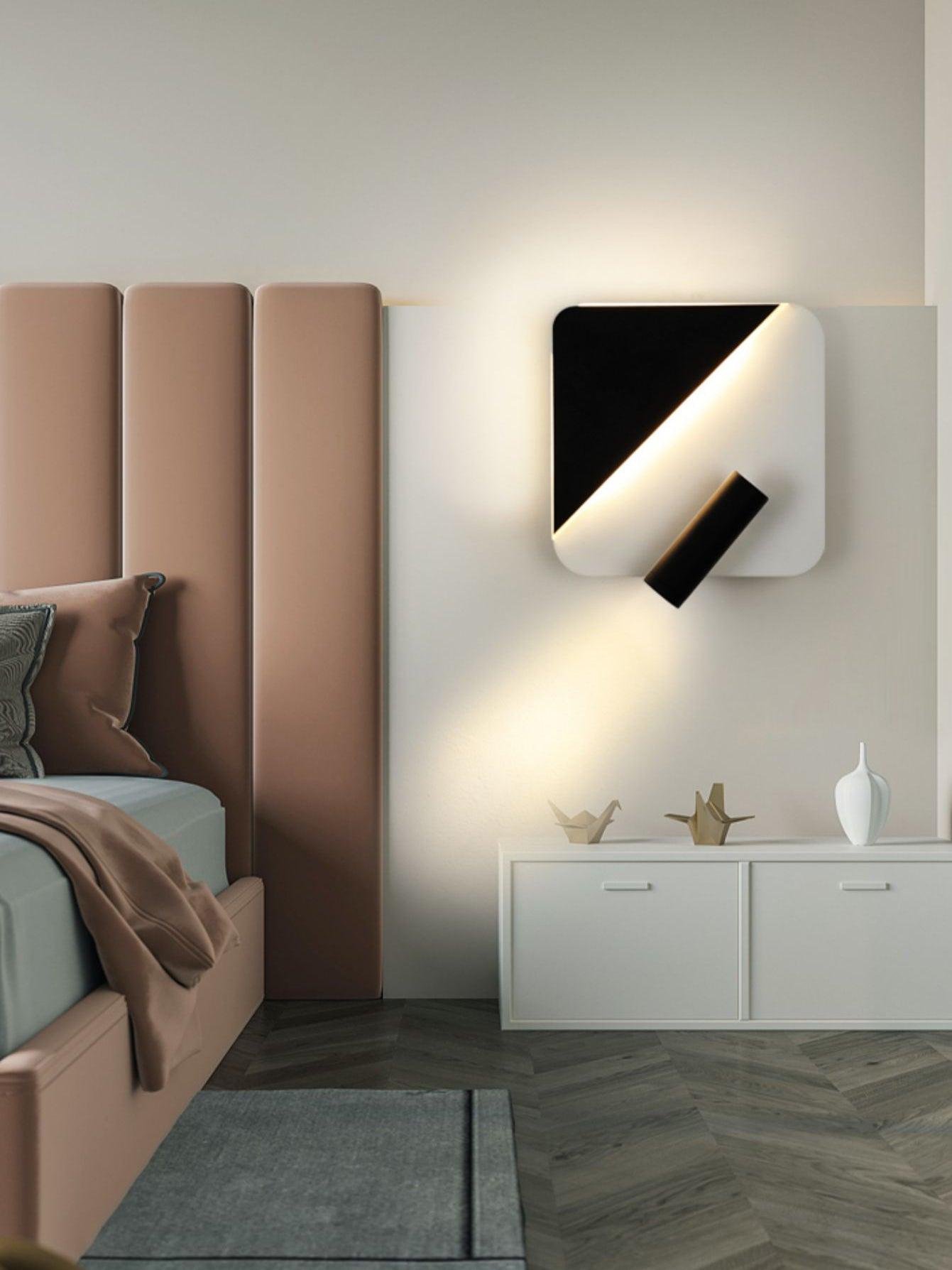 Kneeland Modern Rotatable LED Wall Sconce Lamp for Bedroom and Hallway Lighting