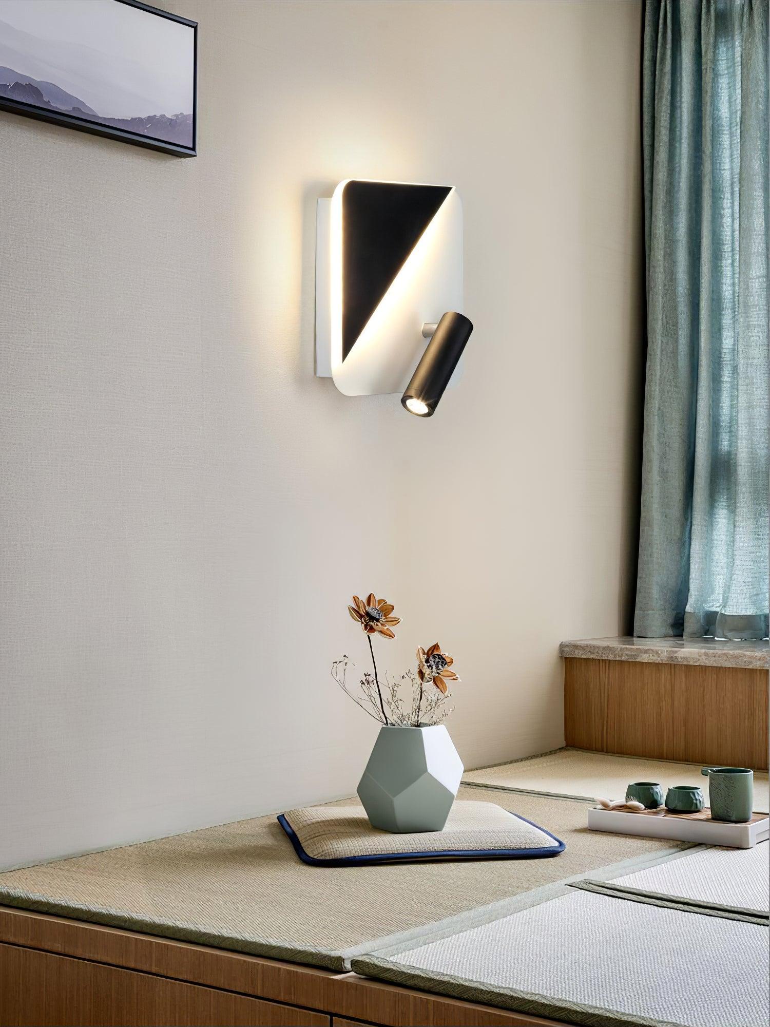 Kneeland Modern Rotatable LED Wall Sconce Lamp for Bedroom and Hallway Lighting