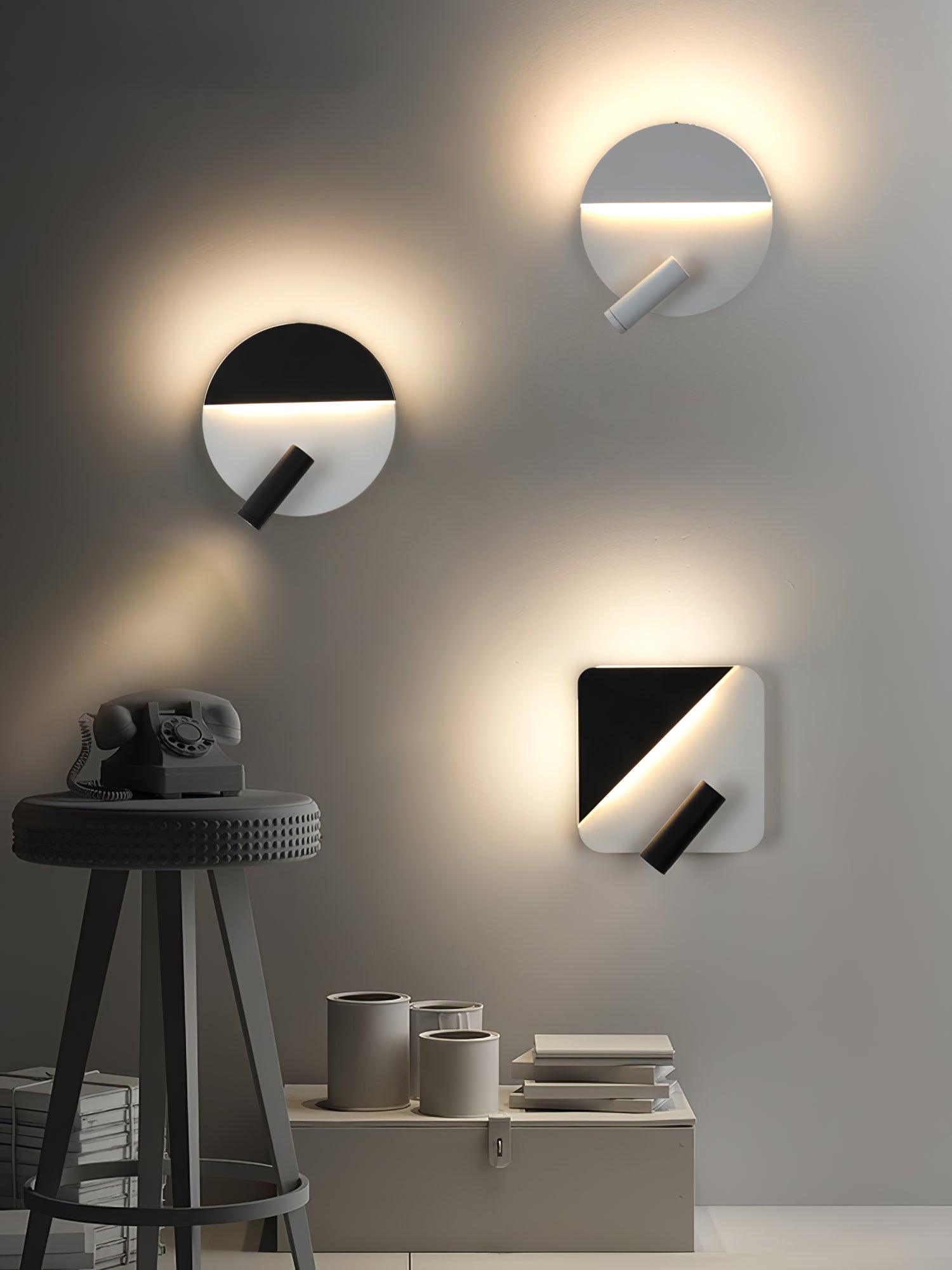 Kneeland Modern Rotatable LED Wall Sconce Lamp for Bedroom and Hallway Lighting
