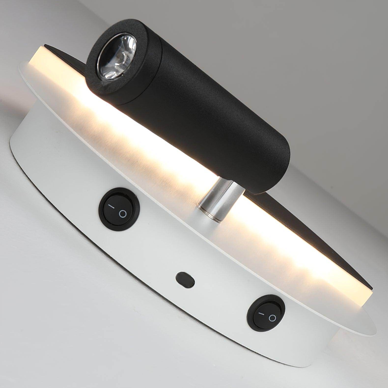 Kneeland Modern Rotatable LED Wall Sconce Lamp for Bedroom and Hallway Lighting