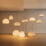 Modern Lantern Knit Floor Lamp with Dimmable LED Geometric Fabric Shades and Three Color Temperatures