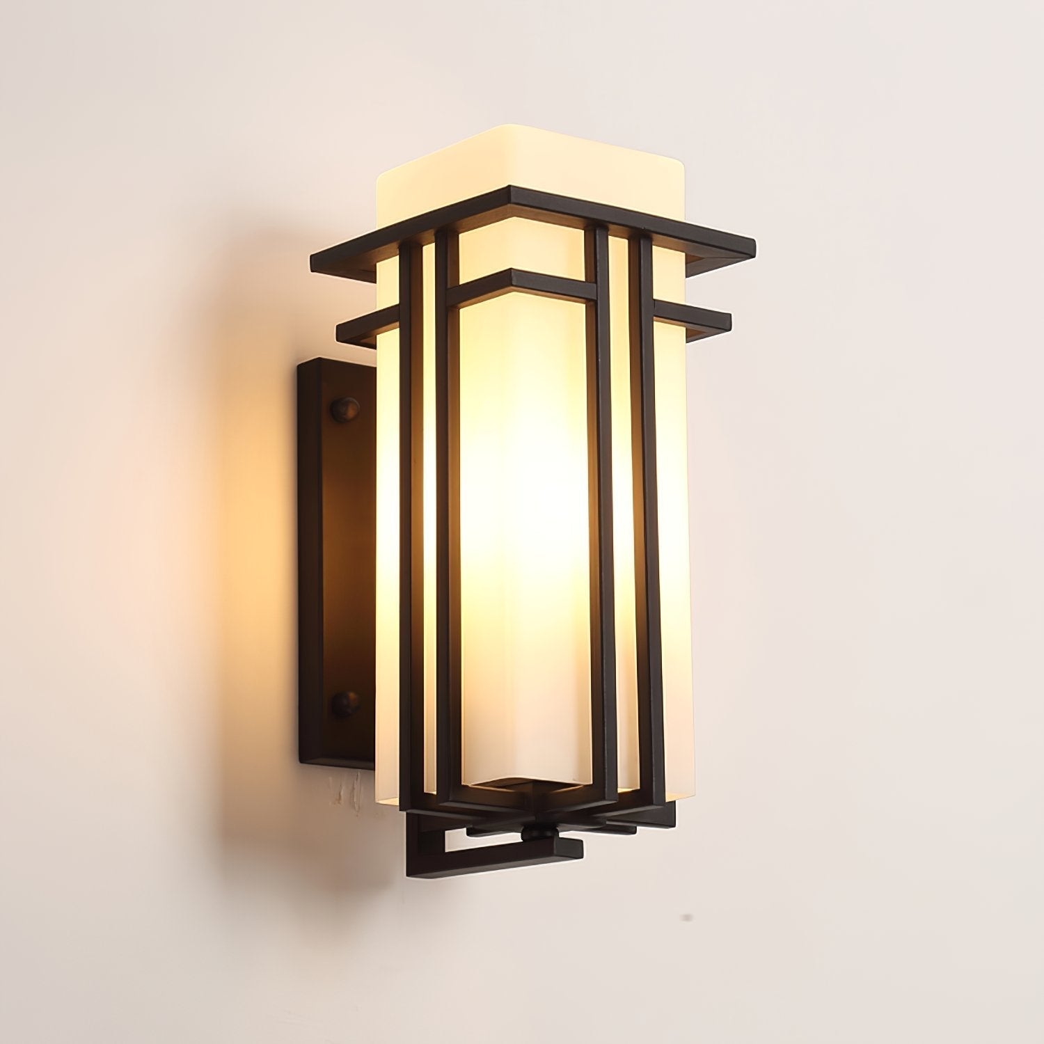 modern-black-outdoor-wall-light-sconce-waterproof-ip65-iron-glass-garden-porch-lamp