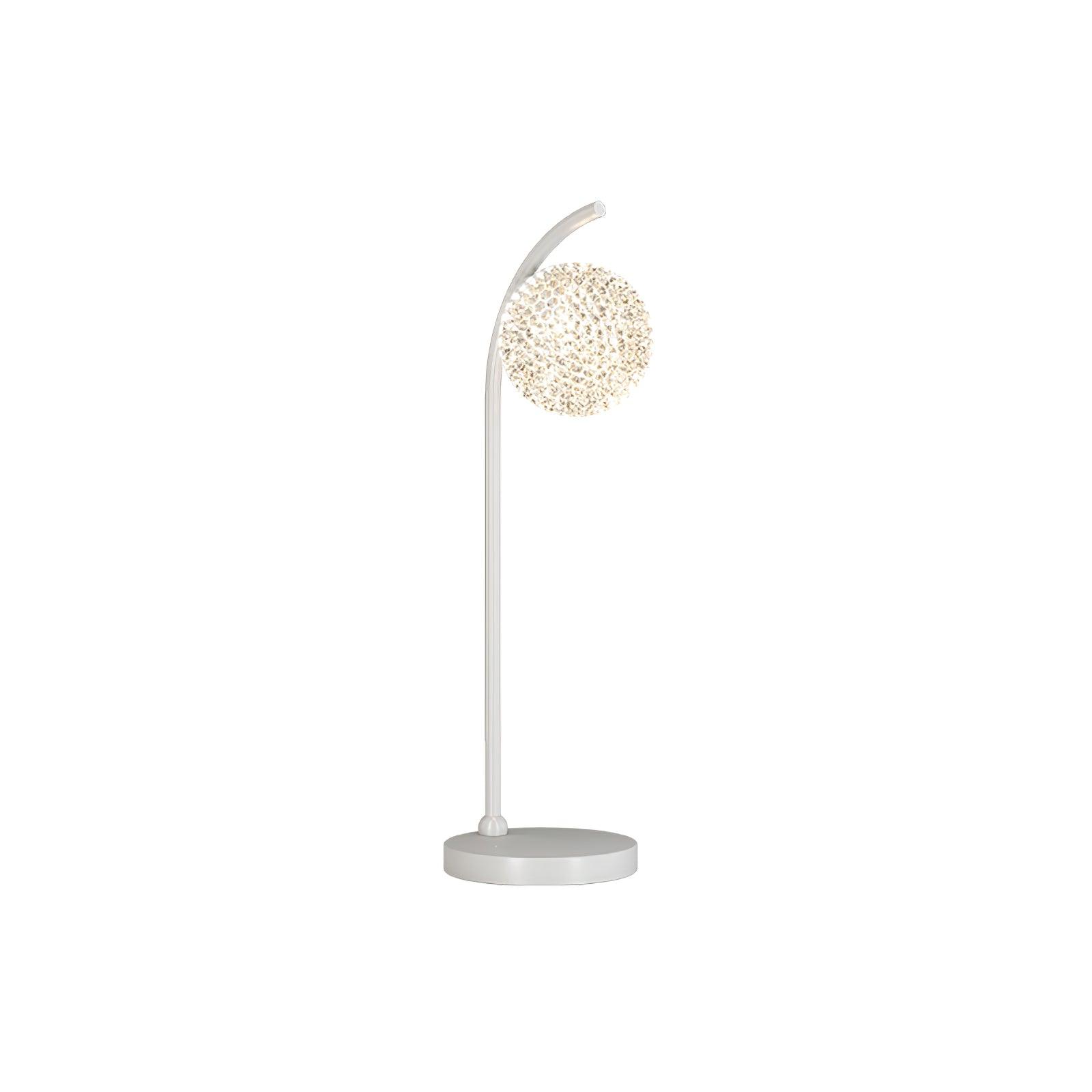 Modern Crystal Dandelion Bedside Table Lamp for Elegant Bedroom Decor