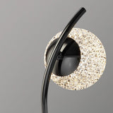 Modern Crystal Dandelion Bedside Table Lamp for Elegant Bedroom Decor