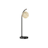 Modern Crystal Dandelion Bedside Table Lamp for Elegant Bedroom Decor