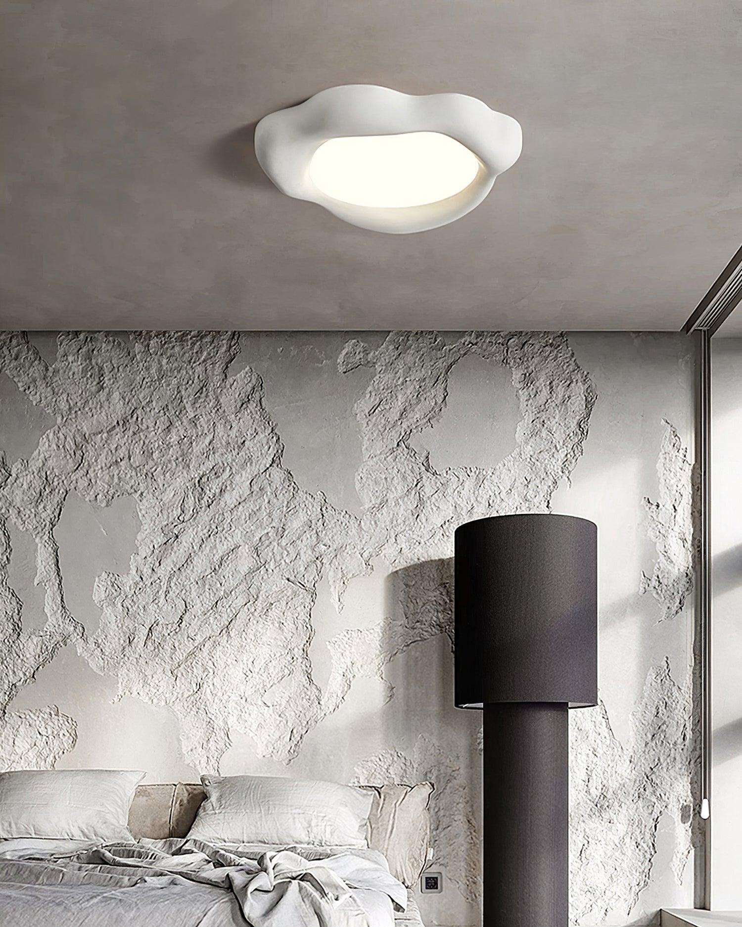 Modern Kumo Cloud Shaped Flush Mount LED Ceiling Light for Living Room and Bedroom