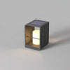 Solar Powered LED Garden Lantern Waterproof Outdoor Pathway Light in Stainless Steel
