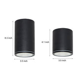 Minimalist Waterproof Round LED Flush Mount Ceiling Light Die Cast Aluminum Downlight for Hallway