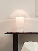 Modern Sculptural Dupont Paper Table Lamp for Contemporary Bedroom Lighting