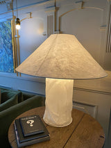 Modern Sculptural Dupont Paper Table Lamp for Contemporary Bedroom Lighting