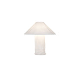 Modern Sculptural Dupont Paper Table Lamp for Contemporary Bedroom Lighting
