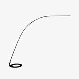 Lampo Minimalist Arc Floor Lamp Modern Steel Wire LED Torchiere Standing Light