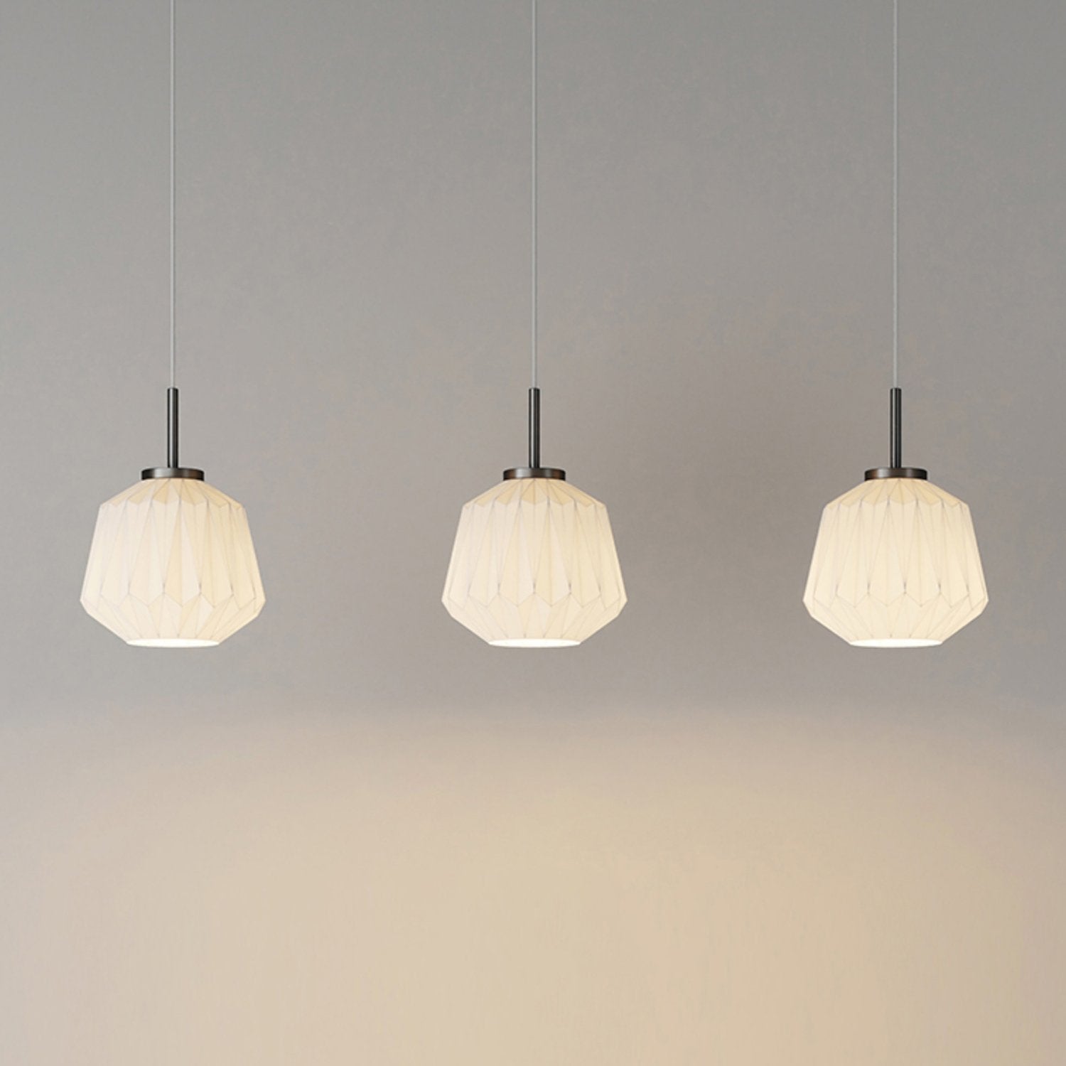 textured-white-glass-lantern-pendant-lamp-faceted-origami-style-hanging-ceiling-light