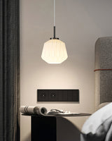 textured-white-glass-lantern-pendant-lamp-faceted-origami-style-hanging-ceiling-light
