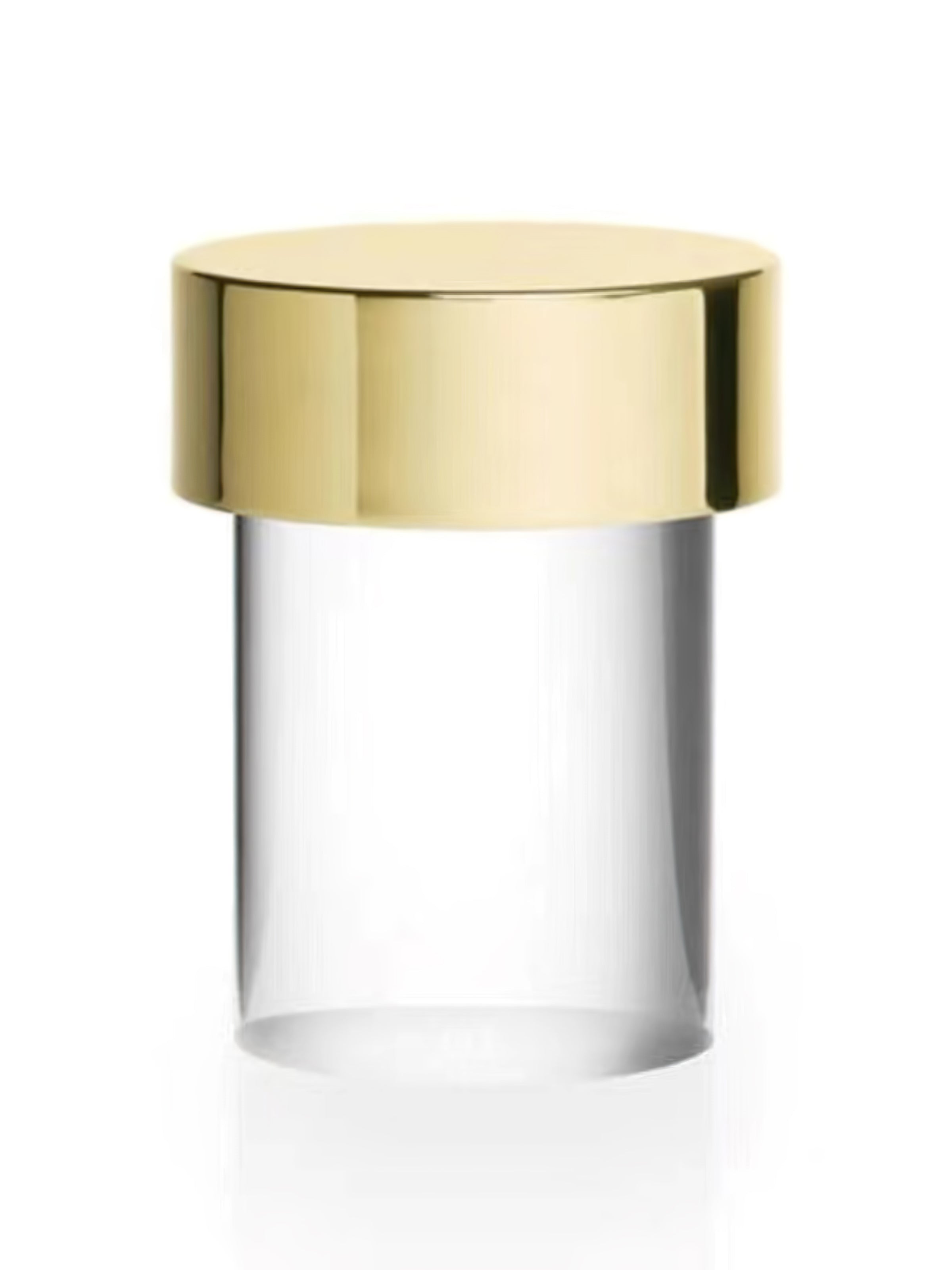 Modern Rechargeable LED Portable Table Lamp with Elegant Crystal Glass Column Design