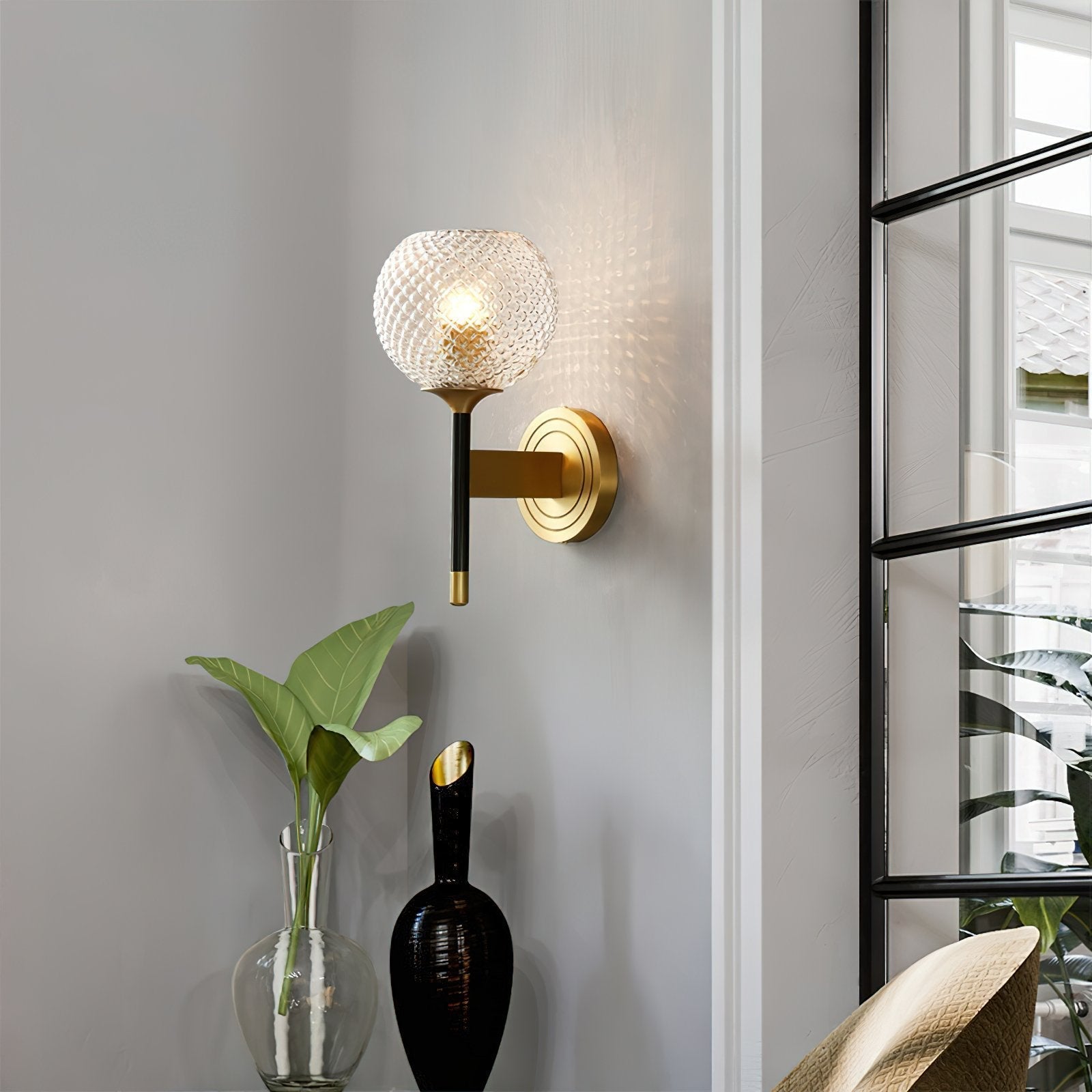 vintage-brass-lattice-glass-wall-sconce-elegant-indoor-lighting-for-modern-homes