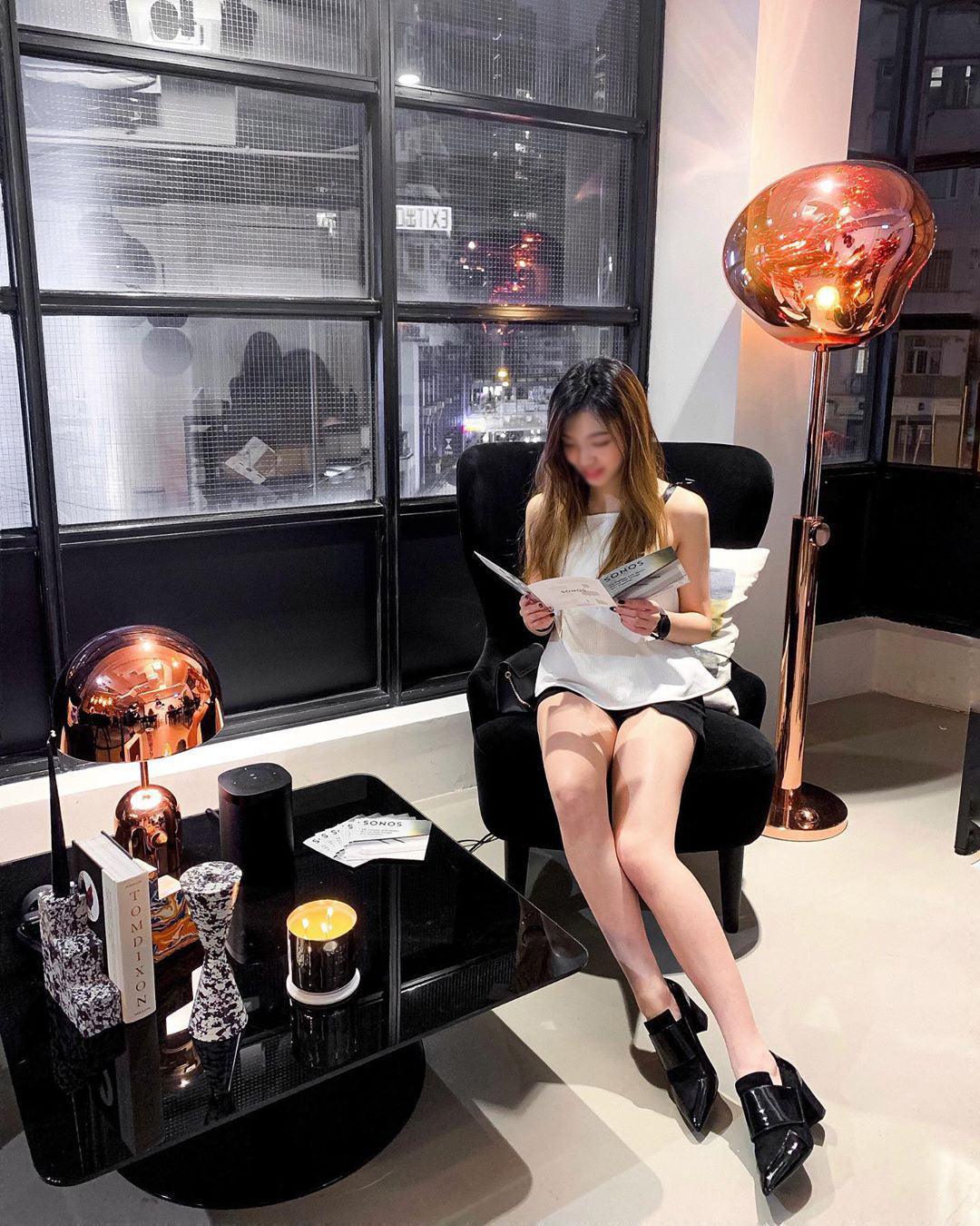 Modern Molten Lava Art Floor Standing Lamp with Spherical Metallic Shade