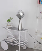 Contemporary Molten Glass Lava Cone Table Lamp for Modern Ambient Lighting