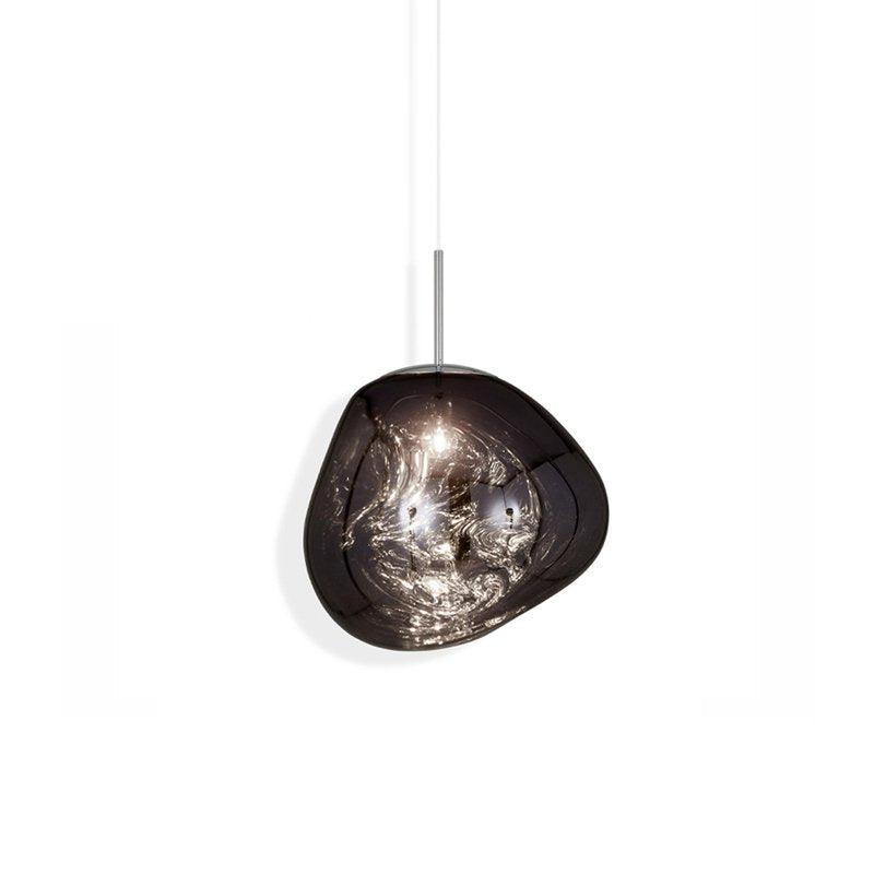contemporary-melt-glass-style-lava-pendant-light-unique-mirror-finish-polycarbonate-hanging-lamp