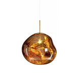 contemporary-melt-glass-style-lava-pendant-light-unique-mirror-finish-polycarbonate-hanging-lamp