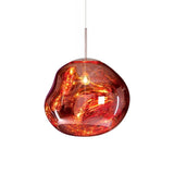 contemporary-melt-glass-style-lava-pendant-light-unique-mirror-finish-polycarbonate-hanging-lamp
