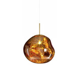 contemporary-melt-glass-style-lava-pendant-light-unique-mirror-finish-polycarbonate-hanging-lamp