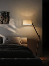 Modern Lean Pivot Adjustable Uplight Floor Lamp for Living Room and Office