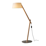 Modern Lean Pivot Adjustable Uplight Floor Lamp for Living Room and Office