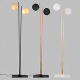 Modern LED Torchiere Floor Lamp with Slim Profile and Adjustable Warm Lighting