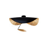 Giorgio Modern LED Flush Mount Ceiling Light with Minimalist Curved Disc Shade