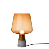 Modern Architectural Glass and Concrete Table Lamp for Elegant Bedside Lighting