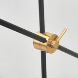 Lektor Modern Adjustable Table Lamp Articulated Reading Light for Office Gold and Black
