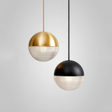 Modern Lens Flair Glass Pendant Light Contemporary Hanging Ceiling Lamp for Indoor Living Spaces