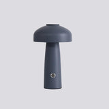 Modern Mushroom Metal Desk Lamp Portable Rechargeable LED Table Light for Office and Bedroom