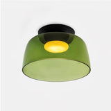 Modern Levels Layered Glass Flush Mount Ceiling Light with Integrated LED Multi Tier Design