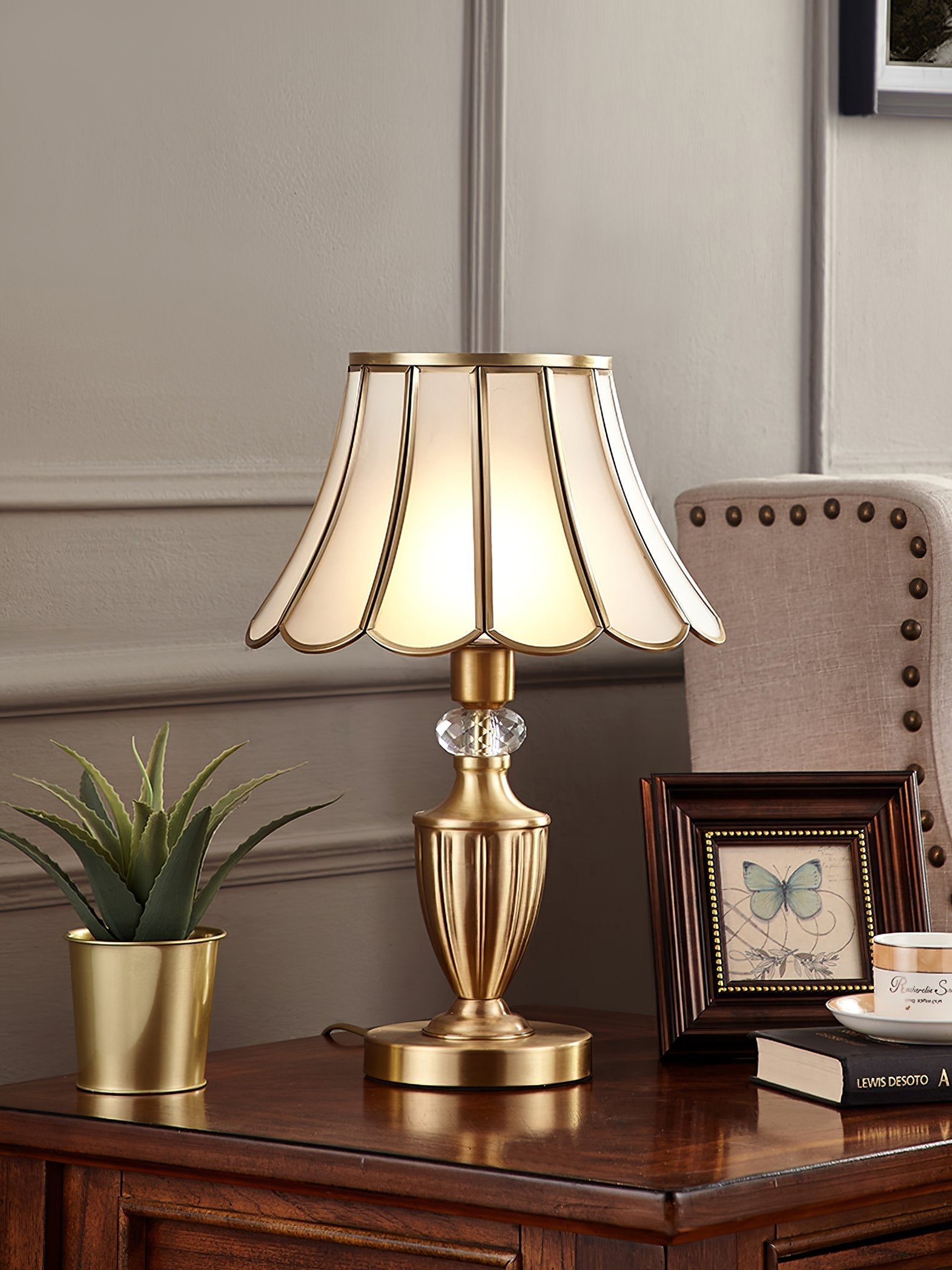 vintage-brass-table-lamp-with-white-glass-globe-shade-for-sophisticated-home-lighting