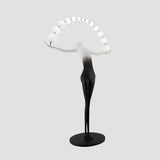 Modern Sculptural Statue of Liberty Floor Lamp with LED Arc Lighting for Living Room