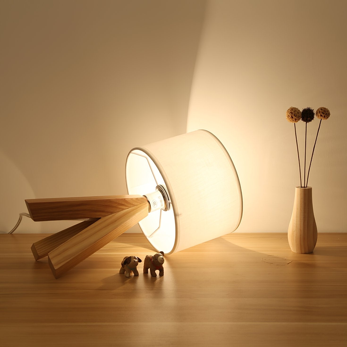 modern-lifland-ash-wood-table-lamp-with-white-fabric-shade-for-bedside-lighting-and-contemporary-decor