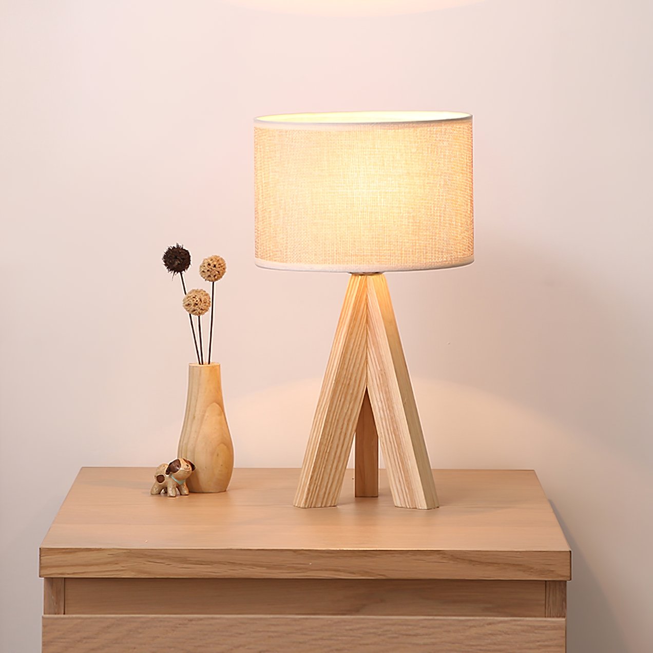 modern-lifland-ash-wood-table-lamp-with-white-fabric-shade-for-bedside-lighting-and-contemporary-decor